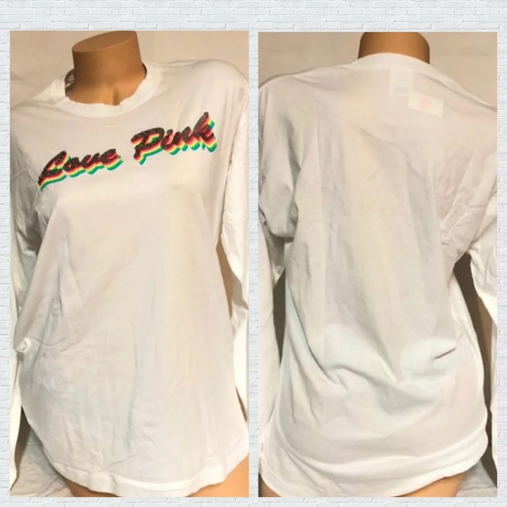 Pink Victoria's Secret bling  shirt